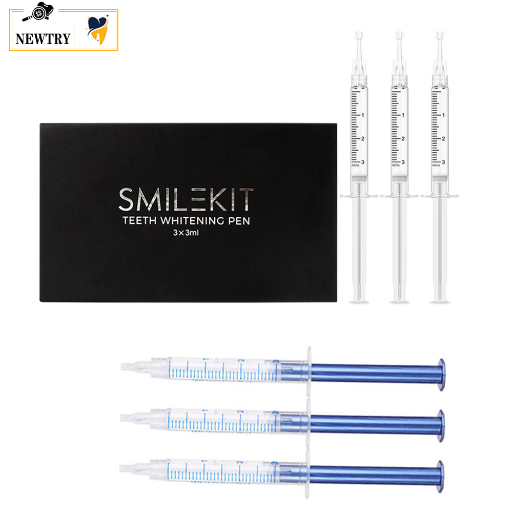 Teeth Whitening Before And After - Dentes branqueamento Gel com Boutique Gift
