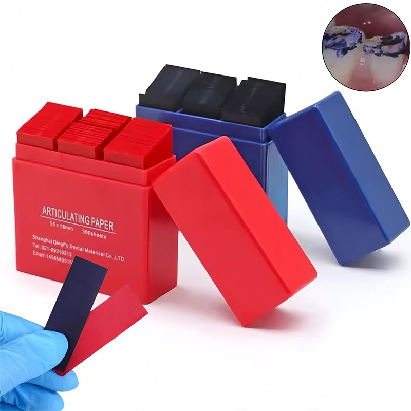 Teeth Whitening Street - 300 Peças/Caixa de Papel Articulador Odontológico,