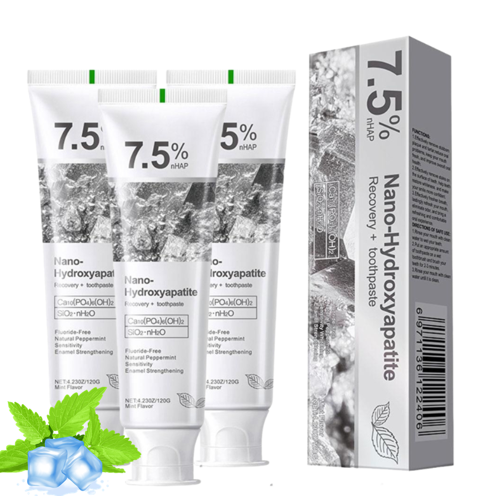 Hydroxyapatite Toothpaste - Pasta de Dente com 7,5% de