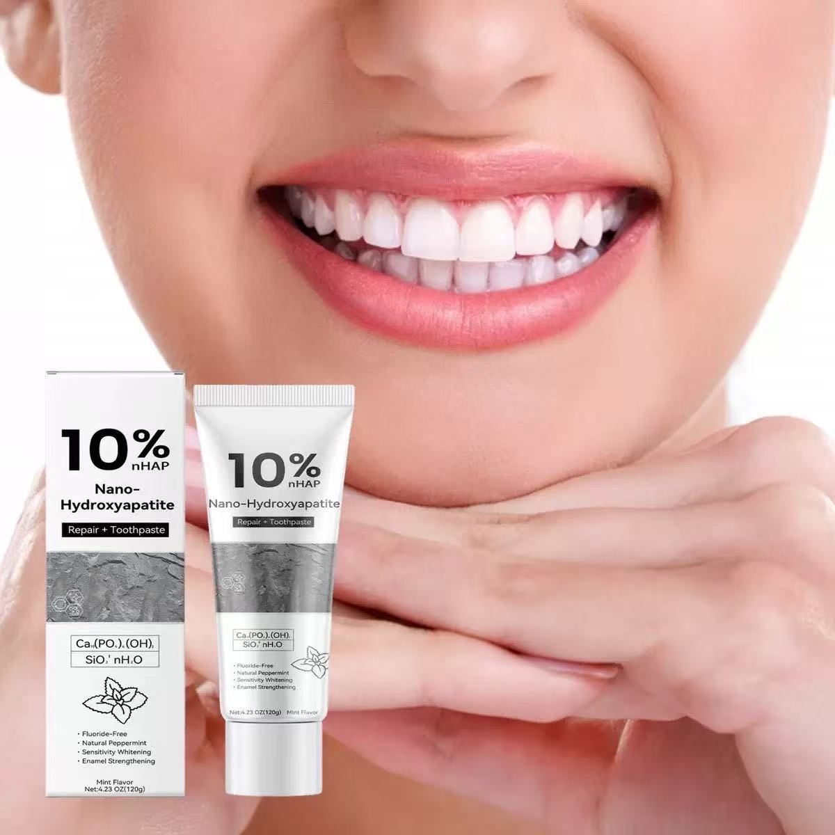 Hydroxyapatite Toothpaste - Pasta de Dente Clareadora e Removedora