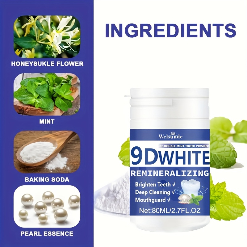 Pó de dente hidroxapatite remo - Teeth Whitening From Home avaliação e preço