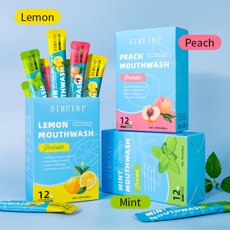 20 pçs enxaguatório bucal desc - Teeth Whitening Mouthwash avaliação e preço