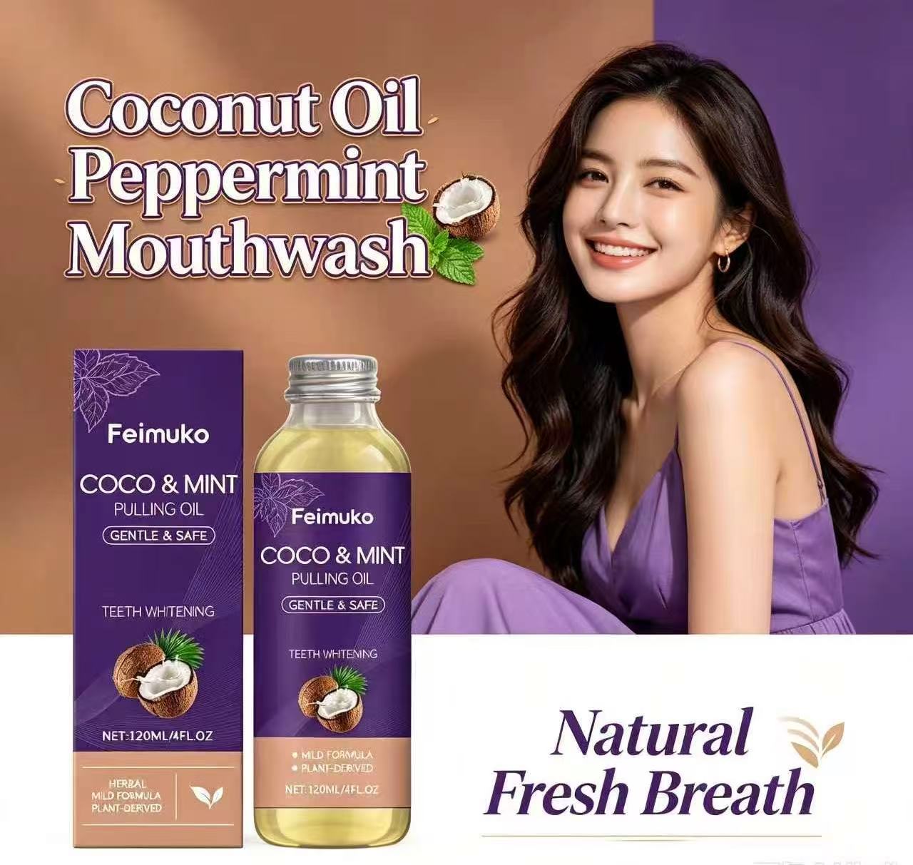 Óleo de Coco e Hortelã-Pimenta - Coconut Oil Pull avaliação e preço