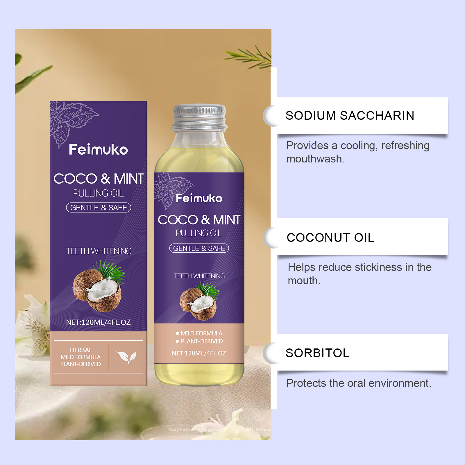 Óleo de Coco e Hortelã-Pimenta - Coconut Oil Pull avaliação e preço
