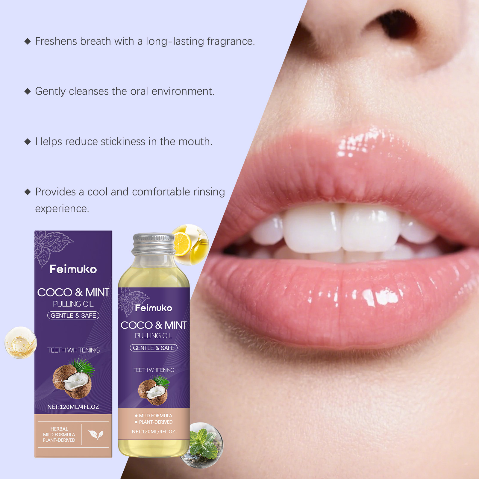 Óleo de Coco e Hortelã-Pimenta - Coconut Oil Pull avaliação e preço