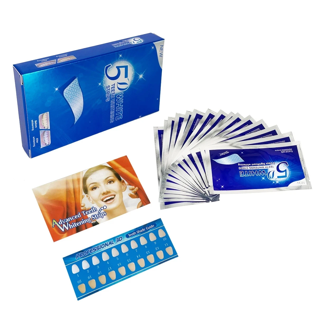 Tiras de Gel Clareador Dental  - Teeth Whitening Before And After avaliação e preço