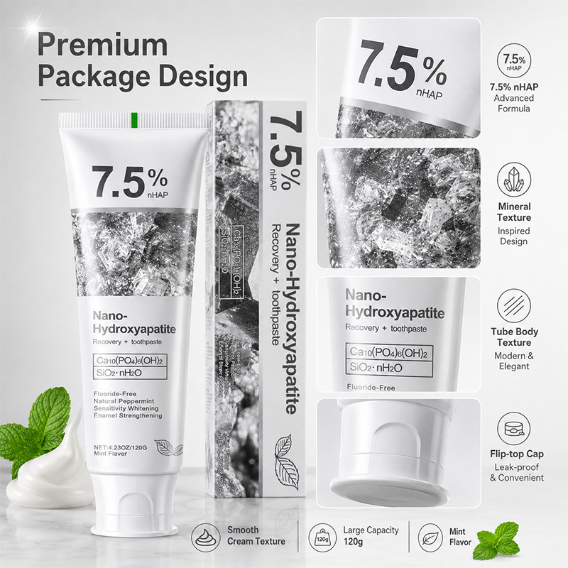Kit de Cuidados Orais com 5/6  - Hydroxyapatite Toothpaste avaliação e preço