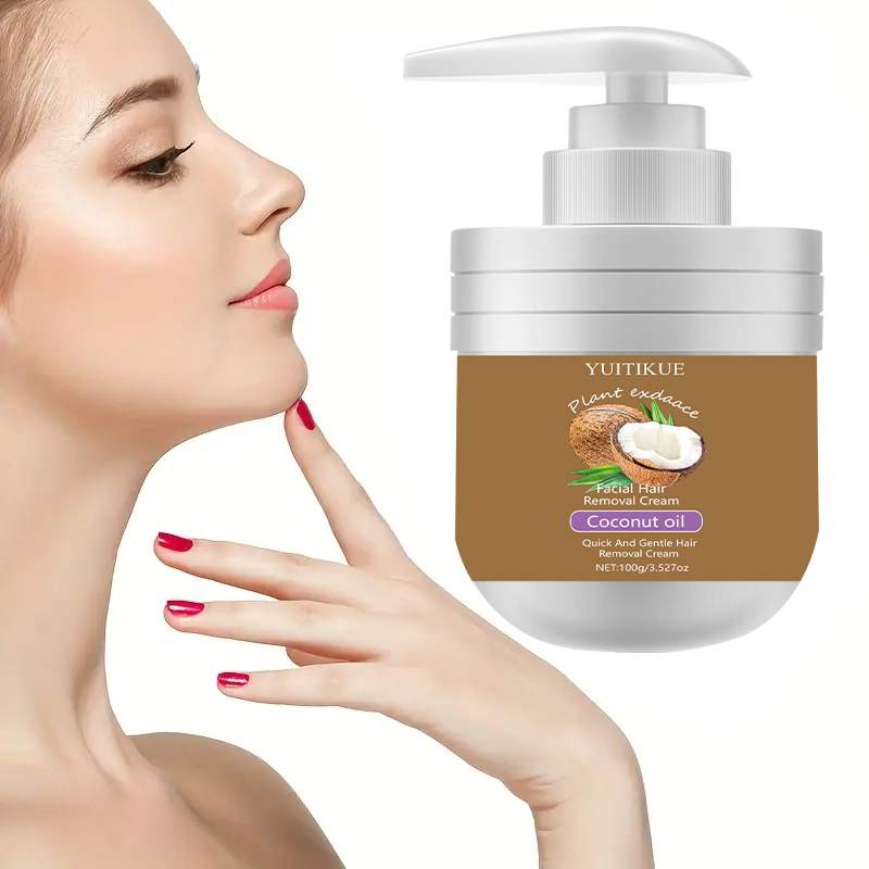 Creme de remoção de pêlos faci - Coconut Oil Pull avaliação e preço