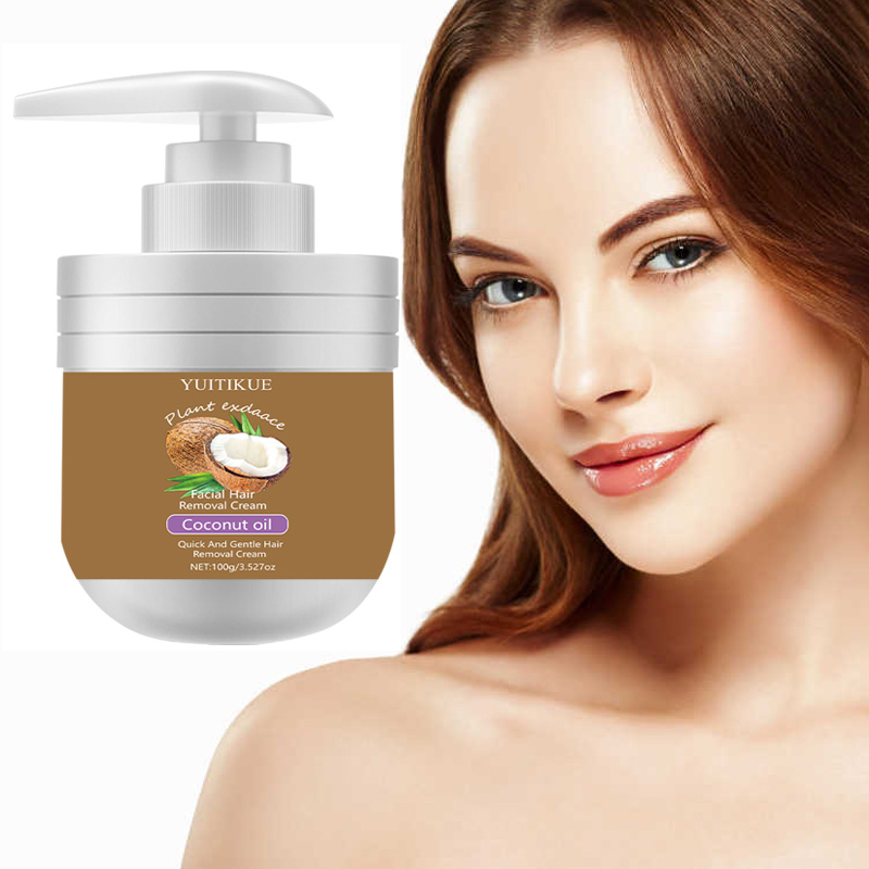 Creme de remoção de pêlos faci - Coconut Oil Pull avaliação e preço