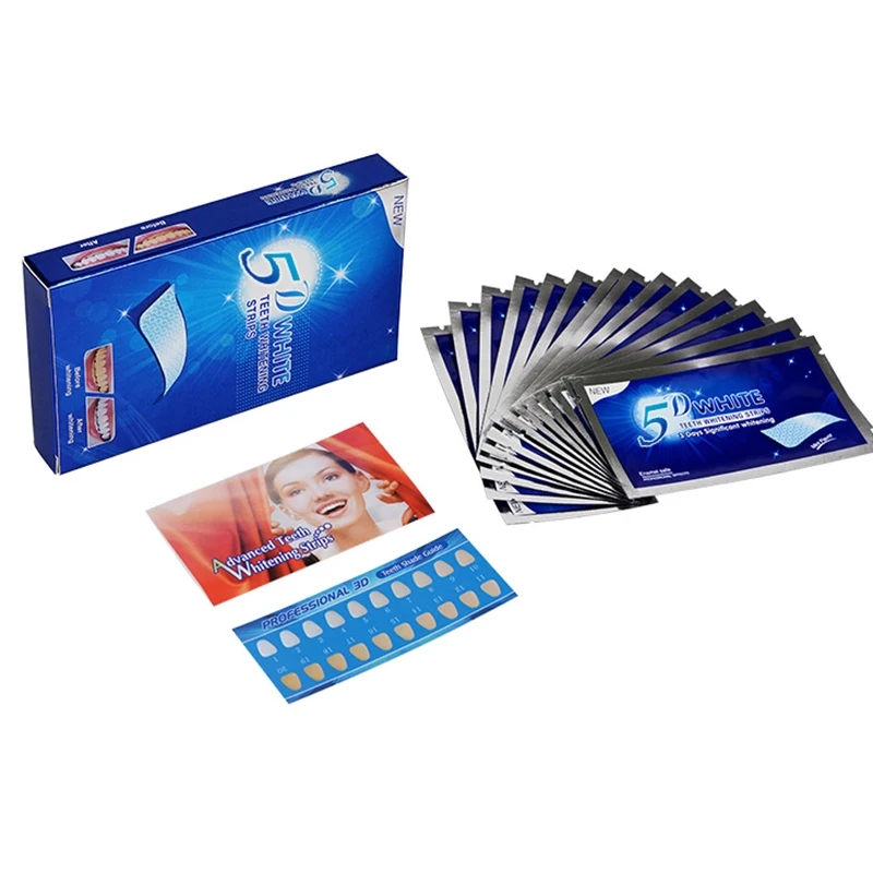 5D Dentes Whitening Tiras, Too - Teeth Whitening Strips Crest avaliação e preço