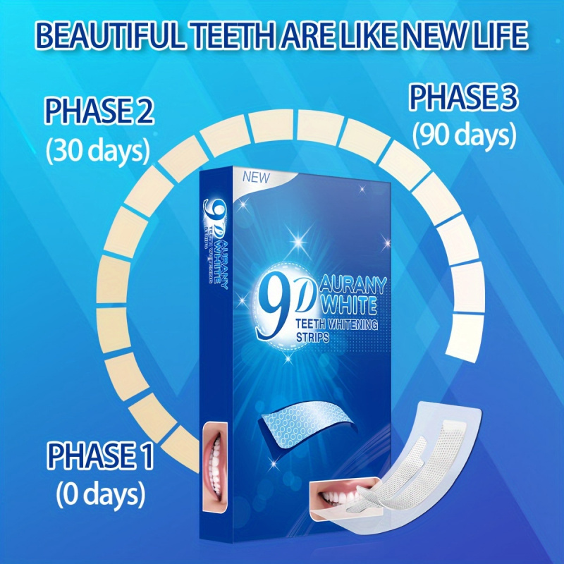 21 pares de tiras de clareamen - Teeth Whitening Before And After avaliação e preço