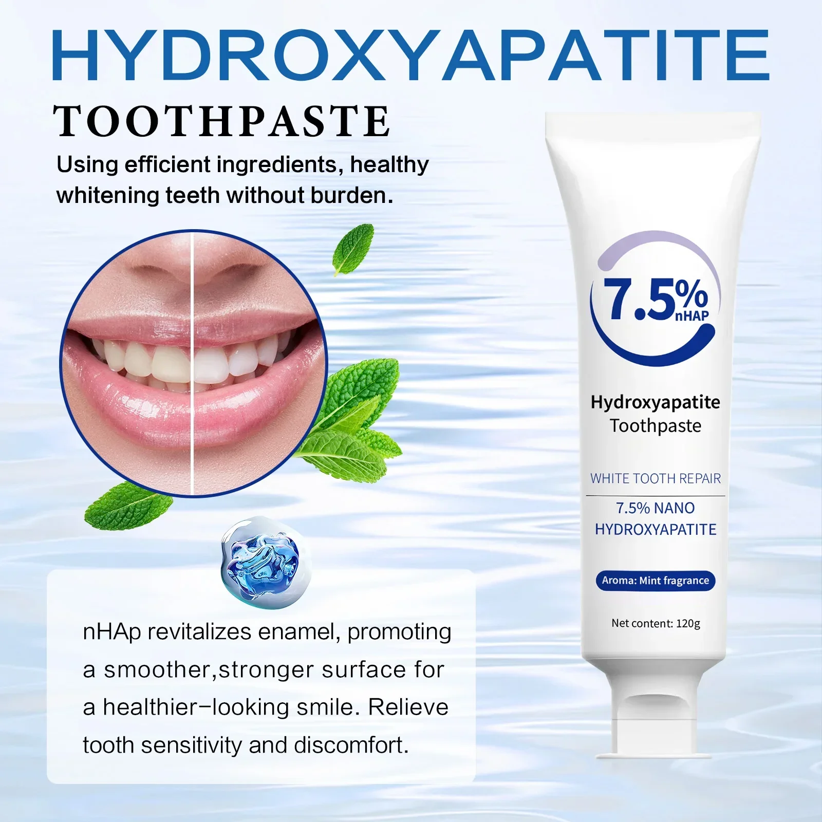 Kit de Pasta de Dente e Caneta - Hydroxyapatite Toothpaste avaliação e preço
