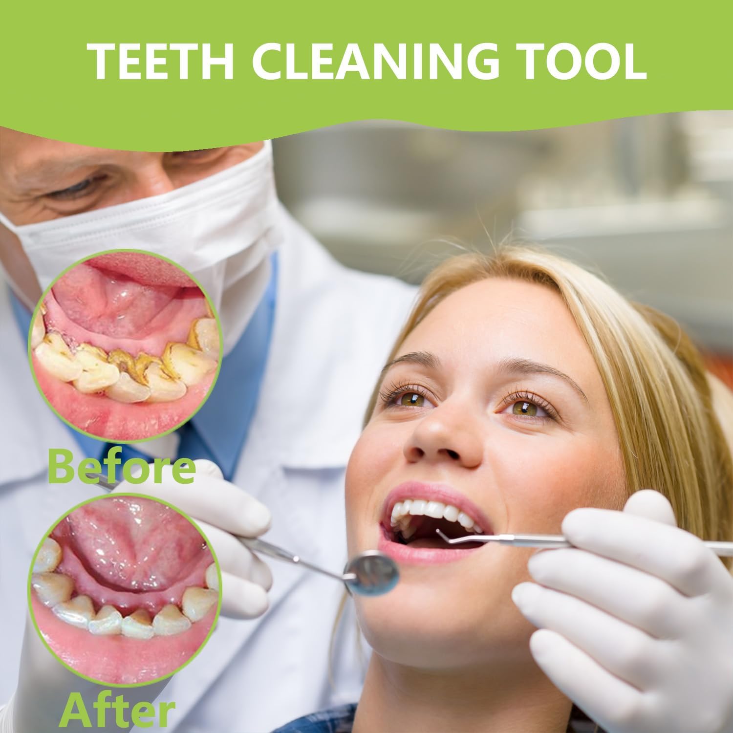 Kit profissional de higiene pa - Teeth Whitening Mouthwash avaliação e preço