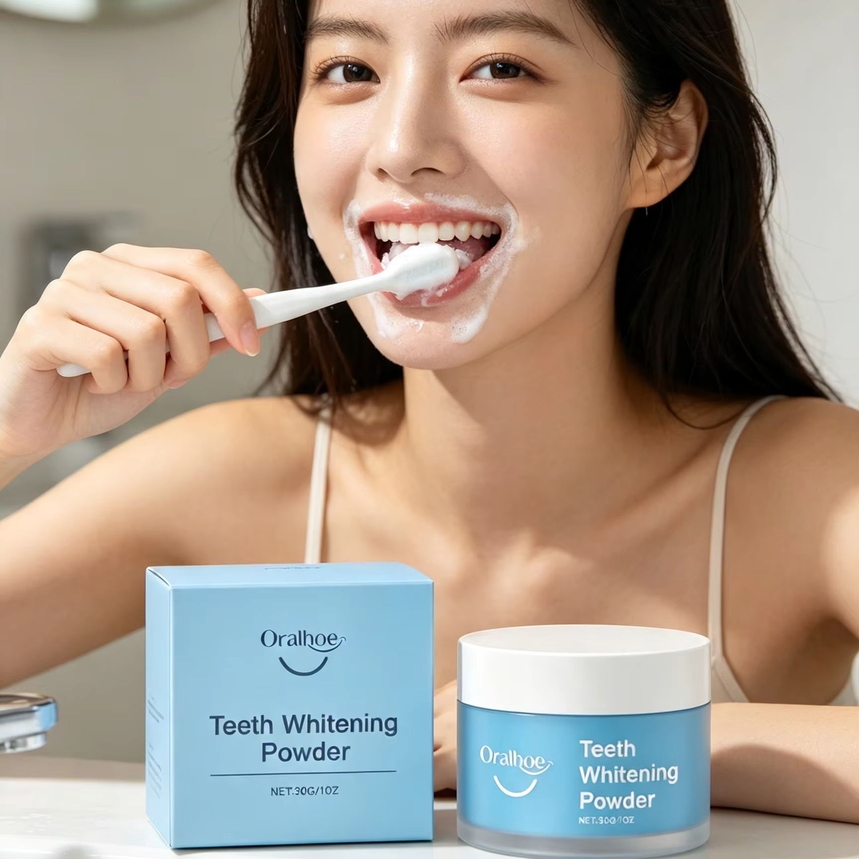 Pó Dental Oralhoe para Escovaç - Teeth Whitening From Home avaliação e preço