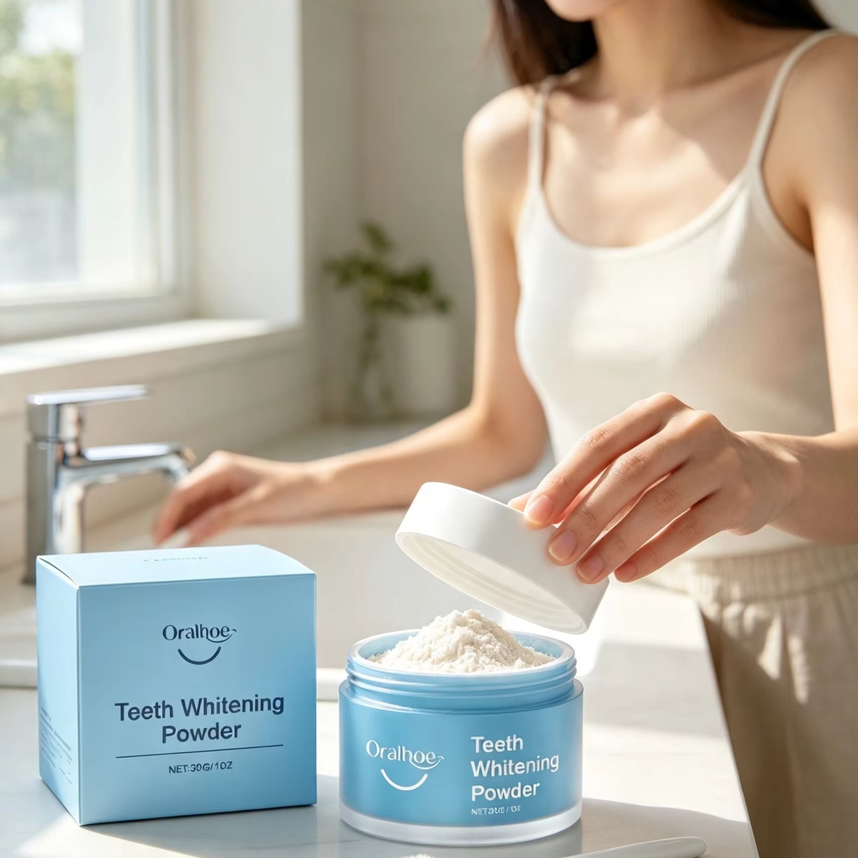 Pó Dental Oralhoe para Escovaç - Teeth Whitening From Home avaliação e preço