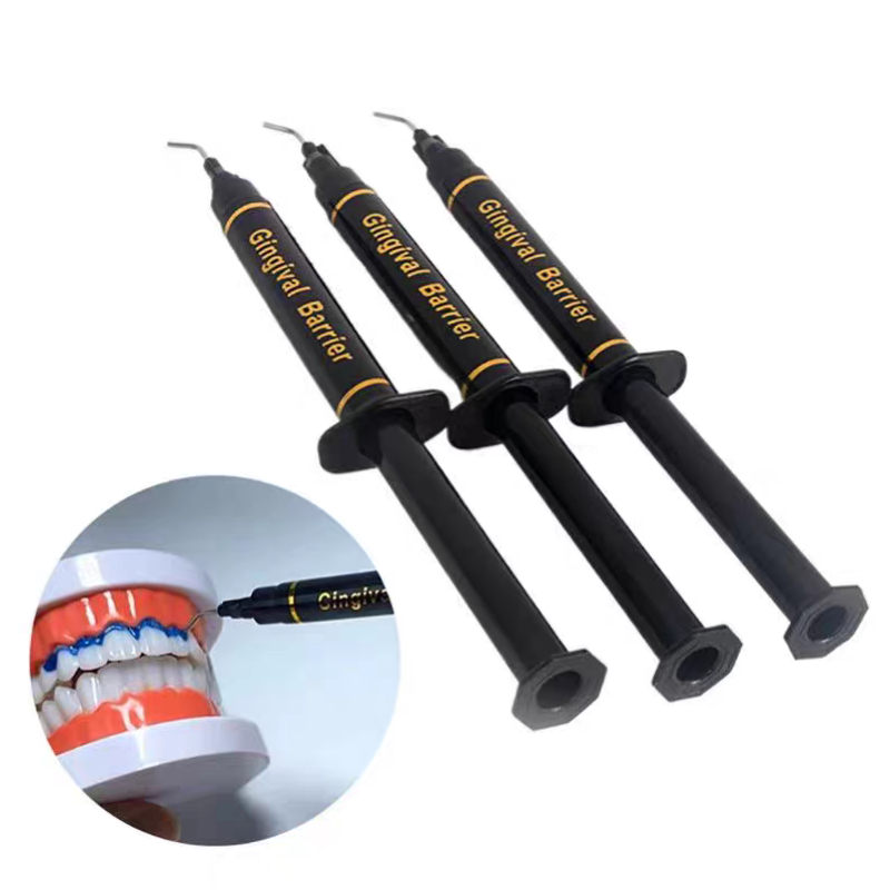 5 Peças 1.5ML Barreira Gengiva - Teeth Whitening Before And After avaliação e preço