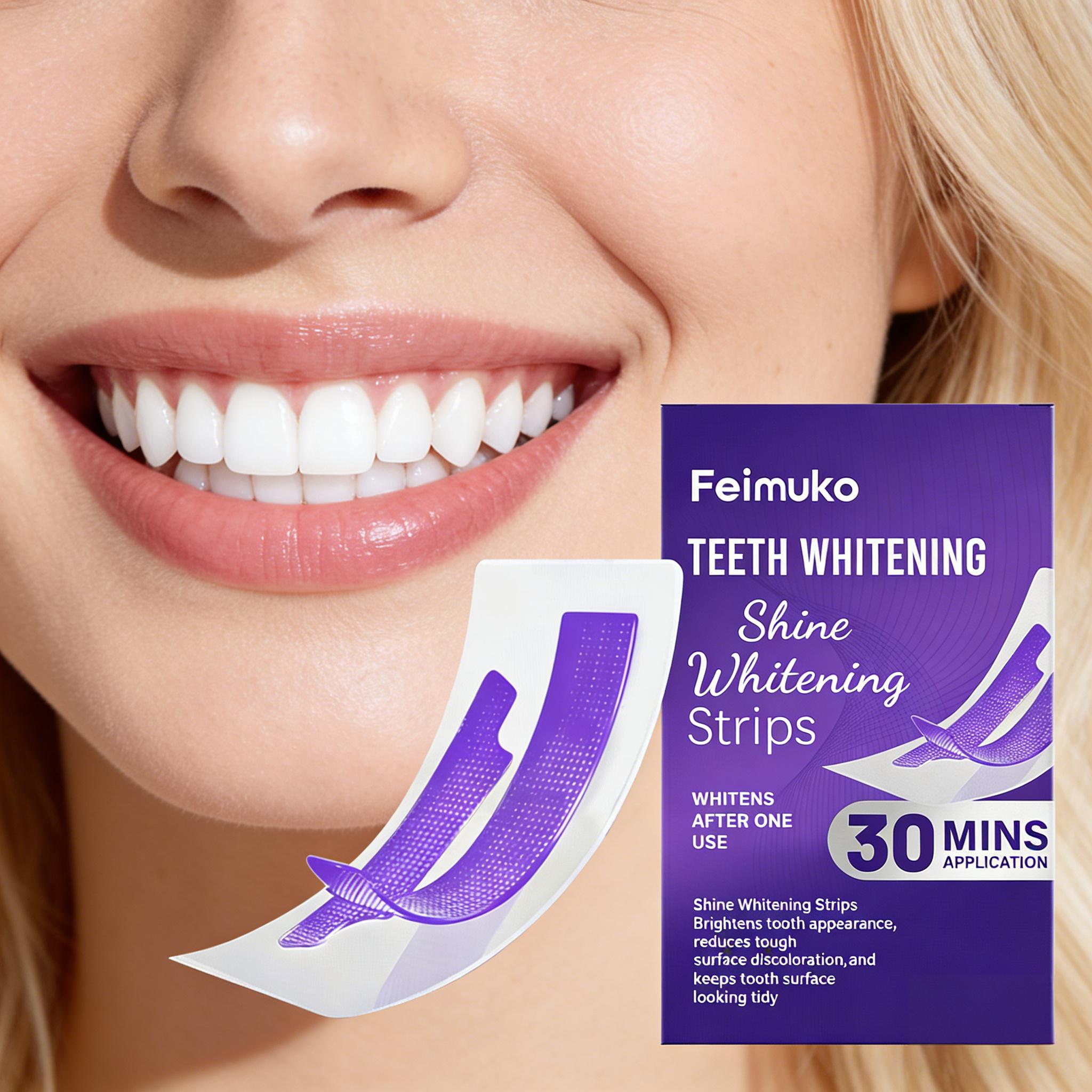 Tiras de Clareamento Dental qu - Teeth Whitening Strips Crest avaliação e preço