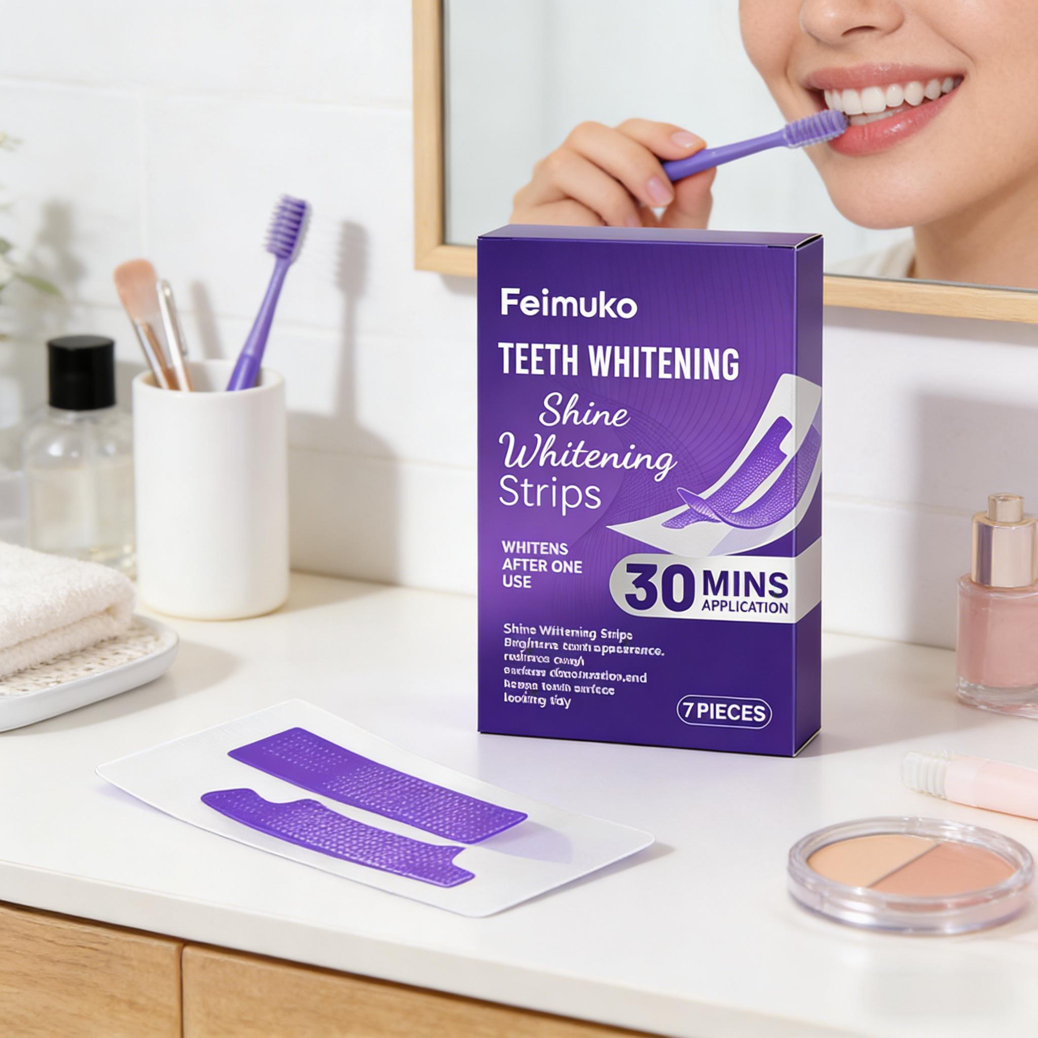 Tiras de Clareamento Dental qu - Teeth Whitening Strips Crest avaliação e preço