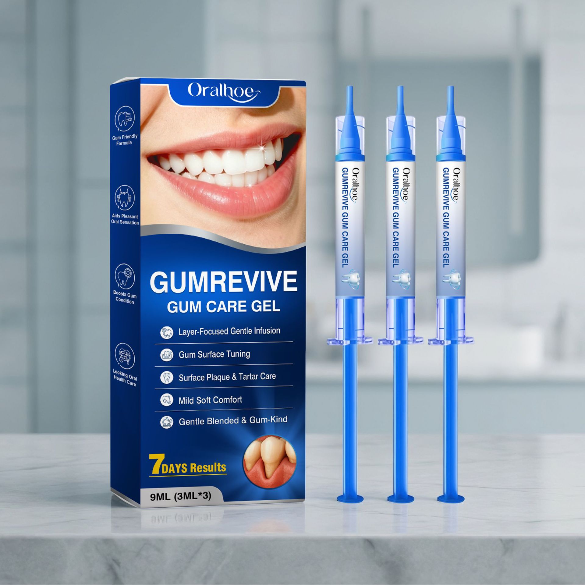 Gel para Cuidado Oral 3 Peças, - Teeth Whitening Before And After avaliação e preço