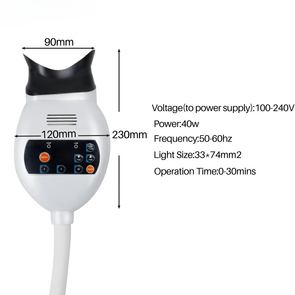 Acelerador de Clareamento Dent - Whitening Teeth Machine avaliação e preço
