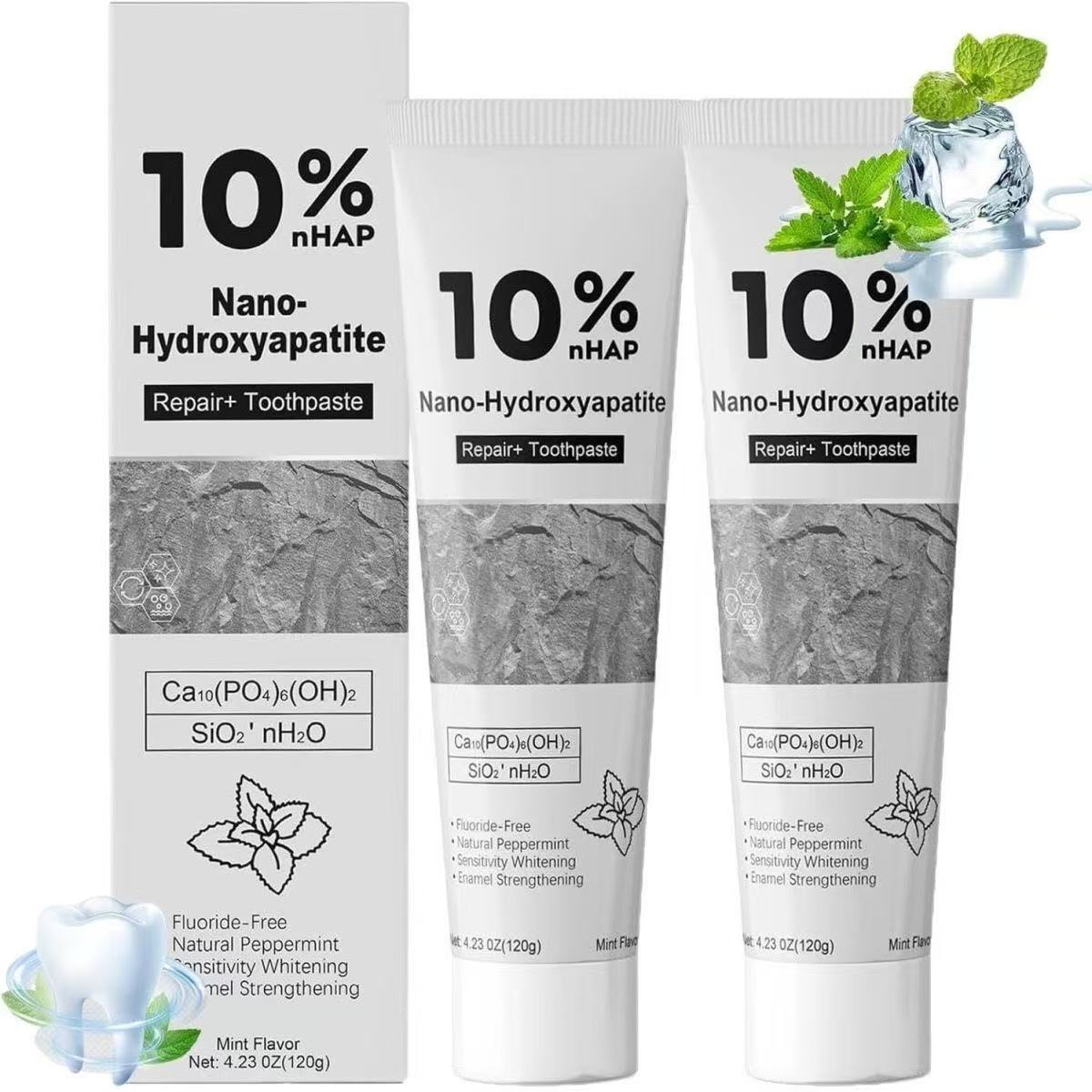 Pasta de Dente Clareadora e Re - Hydroxyapatite Toothpaste avaliação e preço