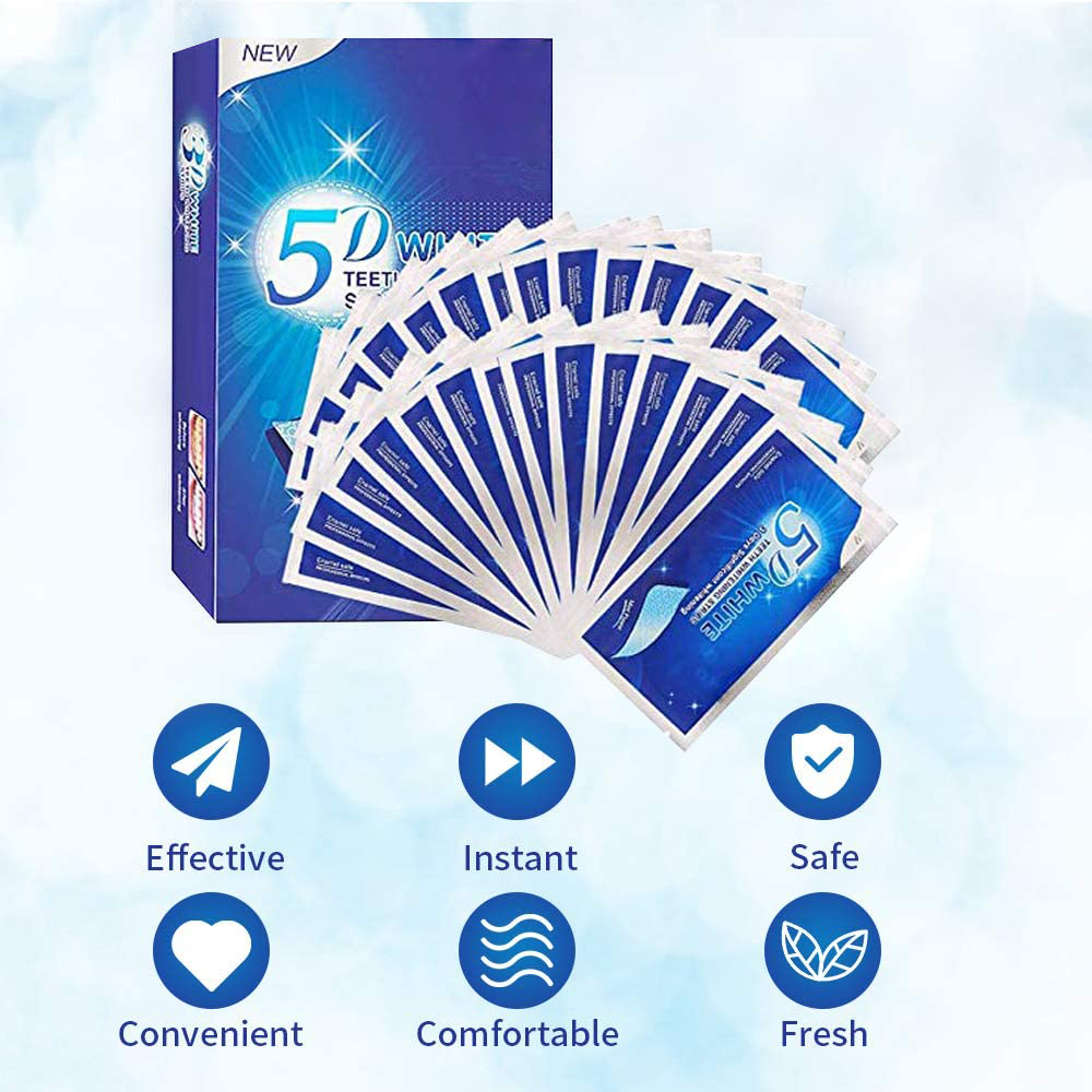 Kit de Clareamento Dental 5D c - Teeth Whitening Before And After avaliação e preço