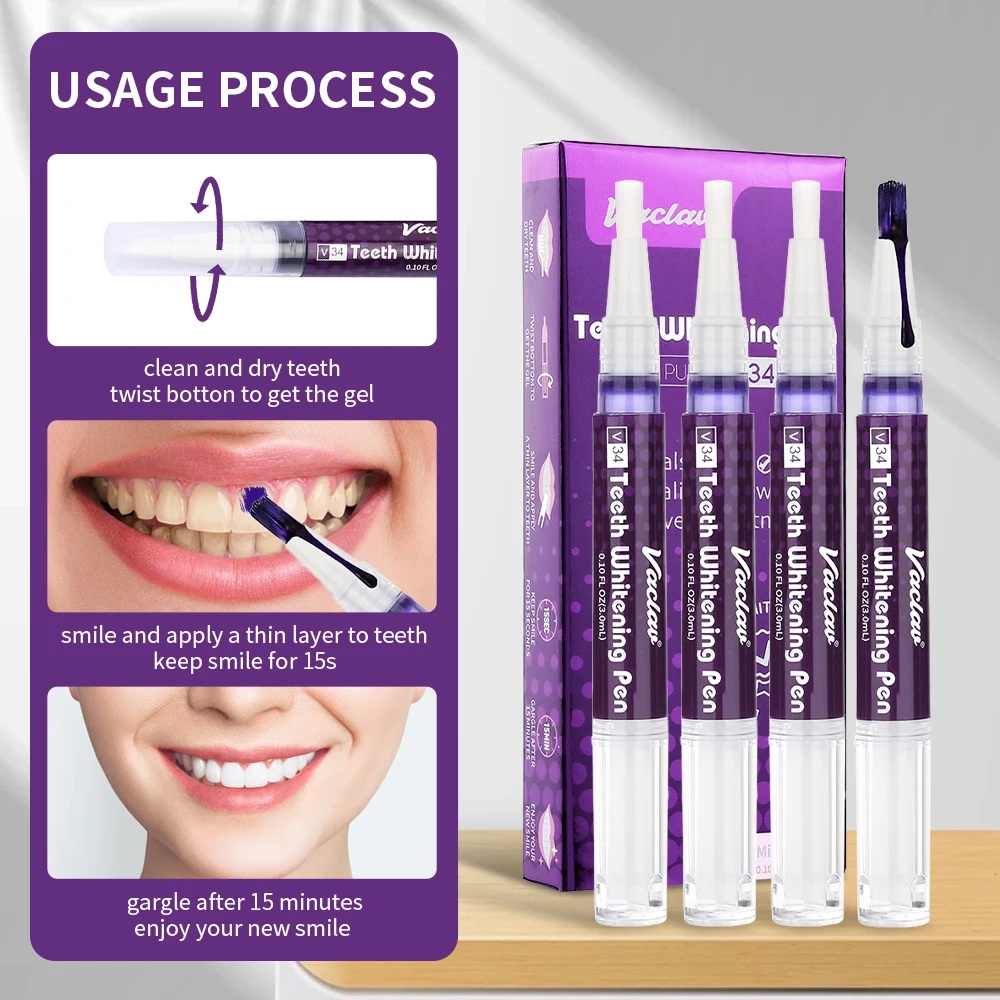 Caneta gel para clareamento do - Teeth Whitening Before And After avaliação e preço